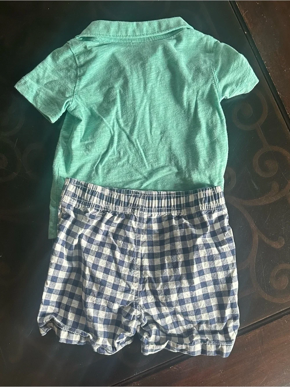 Carter's matching Polo Shirt and shorts, 18 months